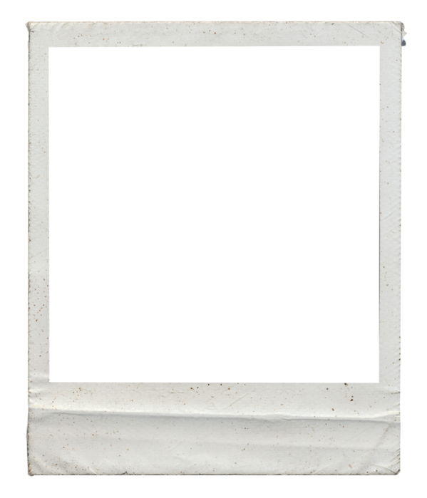 transparent polaroid picture frame