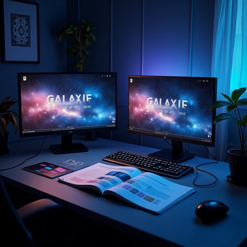 pack Galaxie site internet complet Showit