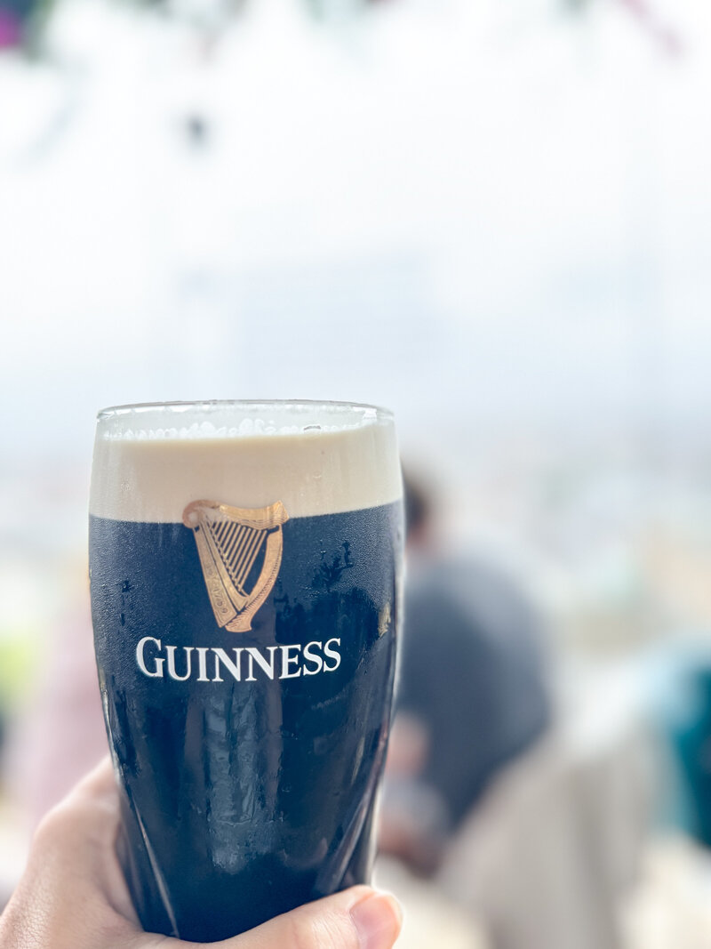 Dublin Ireland Guinness beer in mug 