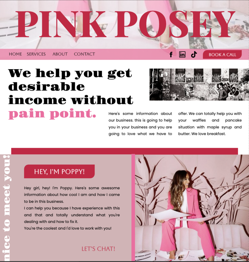 web design for bookkeeping business