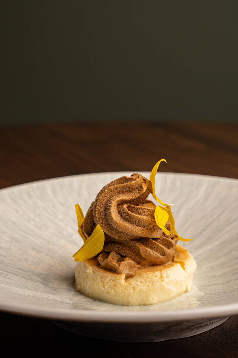 Unique dessert in the Niagara on the Lake fine dining restaurant 