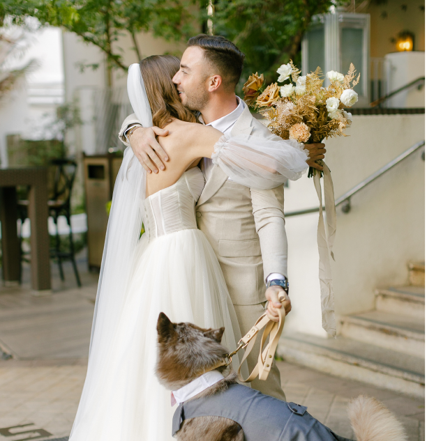 Joyful wedding at Casitas at Cheeca captured by Claudia Amalia Photography, a Miami and Florida Keys wedding and lifestyle photographer specializing in destination weddings