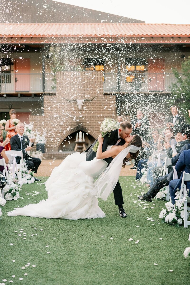 Wedding ceremony photo by a Dallas, TX wedding photographer