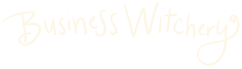 Logo of Rachael Maddox's Business Witchery Podcast. Find it on Spotify or Apple