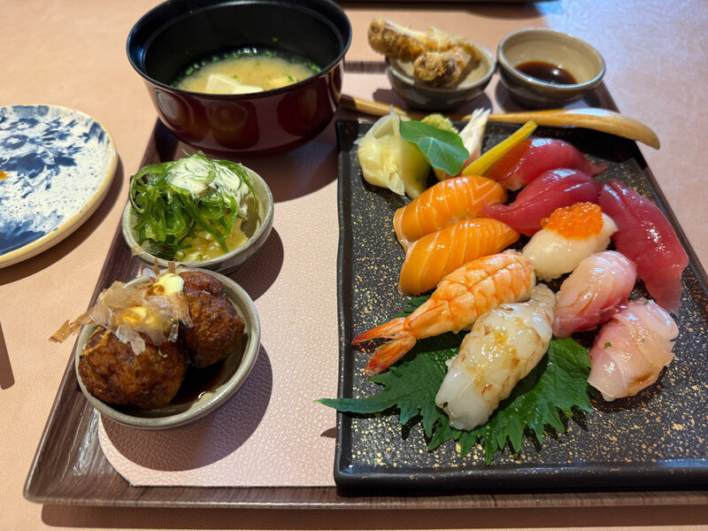 Nigiri at NIDA in Lucca, Italy