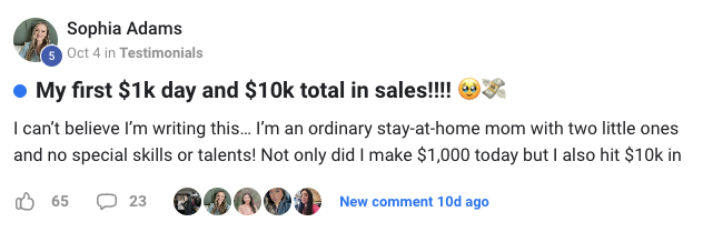 Social Proof Screenshot 6