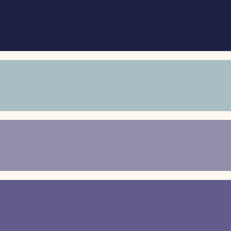 Luxury Travel Color Palette in Purple and Blue