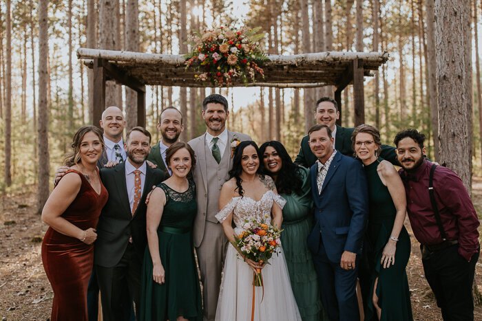 wooded wedding venue