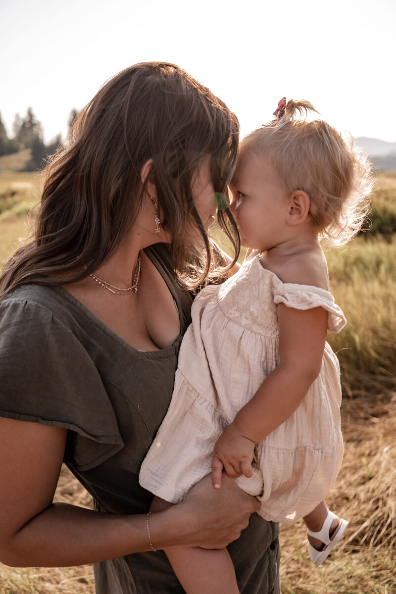 Family session during a documentary-style session in the PNW, captured by Kamryn J Photography.