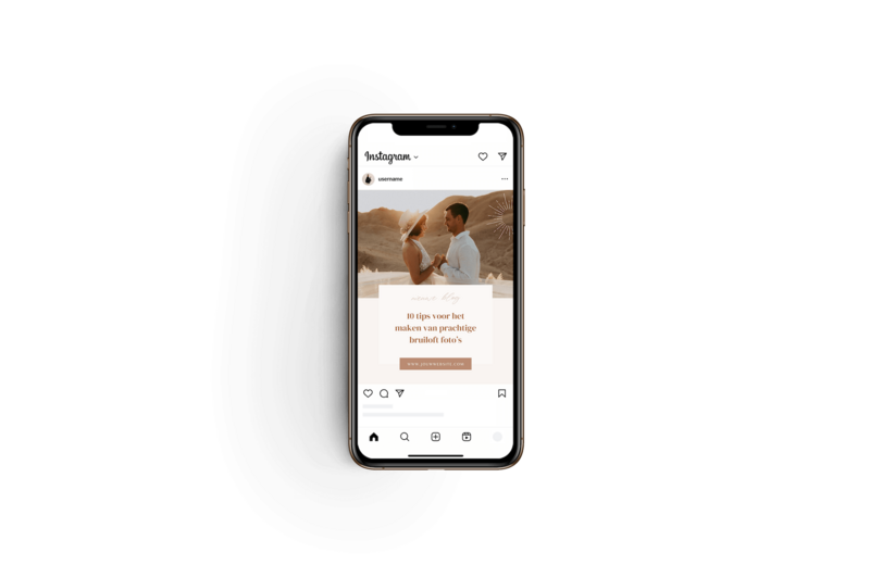 Boho Instagram post templates