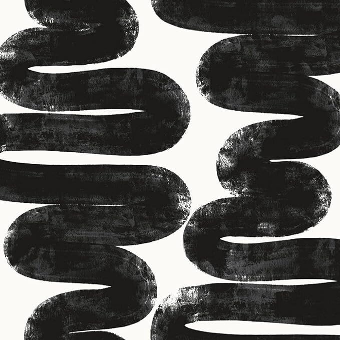 Image of black squiggly lines on white background