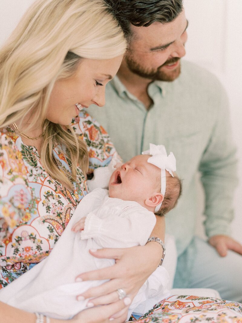 In-home newborn session