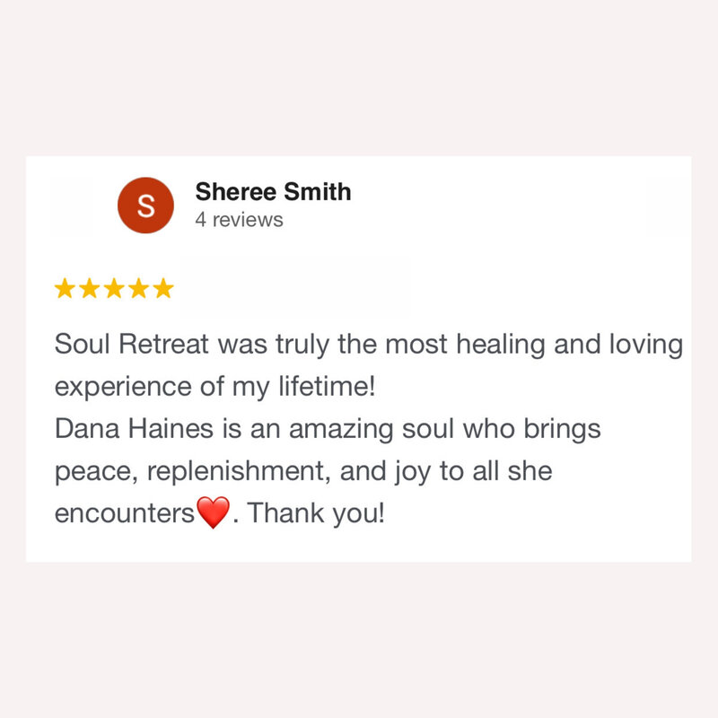 testimonial of soul retreat with dana haines