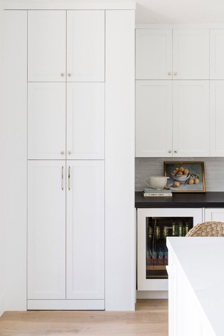 Custom home design in Irvine blending transitional charm and coastal elements
