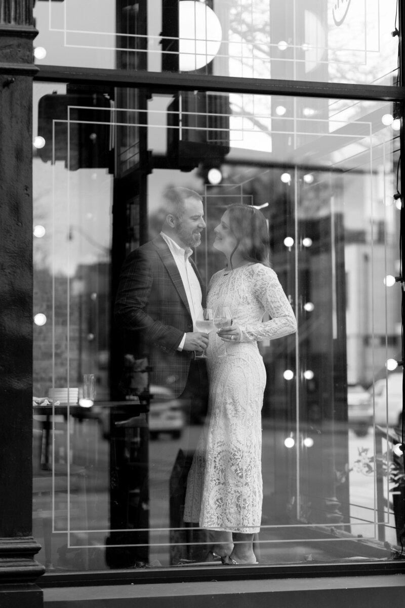 West loop engagement session by Natalie Probst Photography