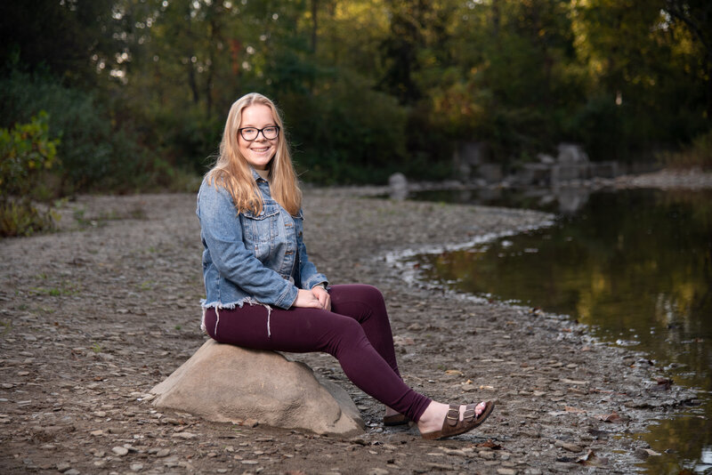 MillstreamParkValleyCityOhioSeniorPhotosPositivelyPortraits8
