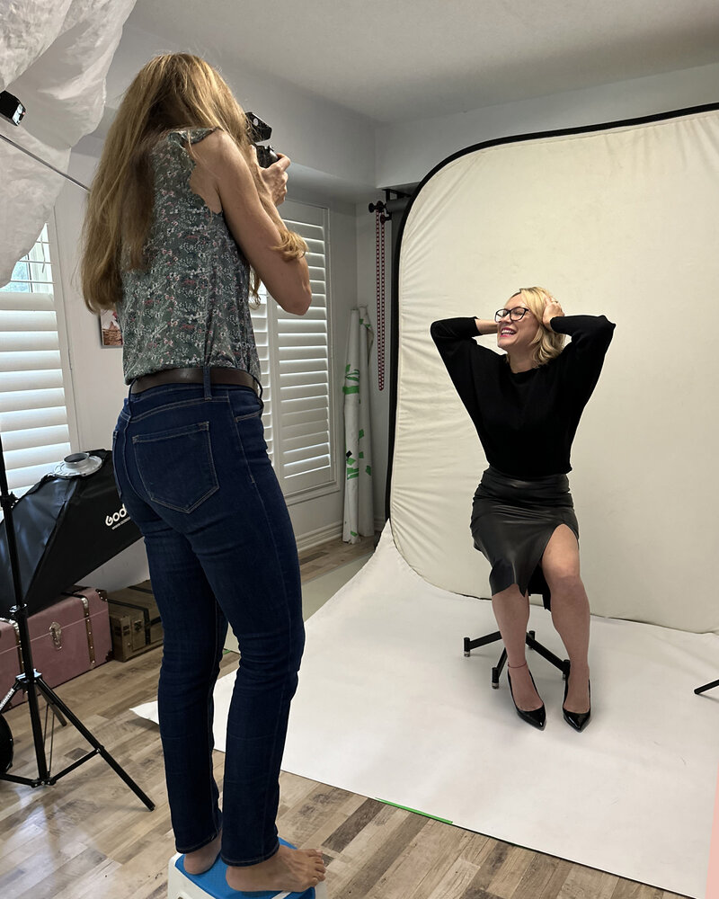 Headshot  of Carla Morgado - Professional Portrait Photographer at Ellahrika Photography in Toronto