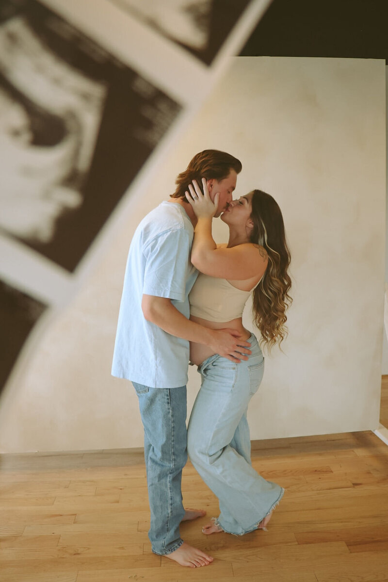 Outdoor maternity photography in Mesa, Arizona, capturing the beauty of growing life in natural light.