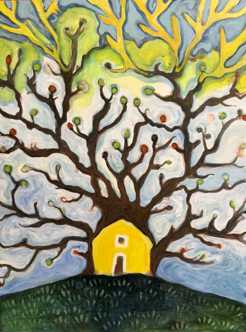 Michelle-Spiziri-Abstract-Artist-Tree-House