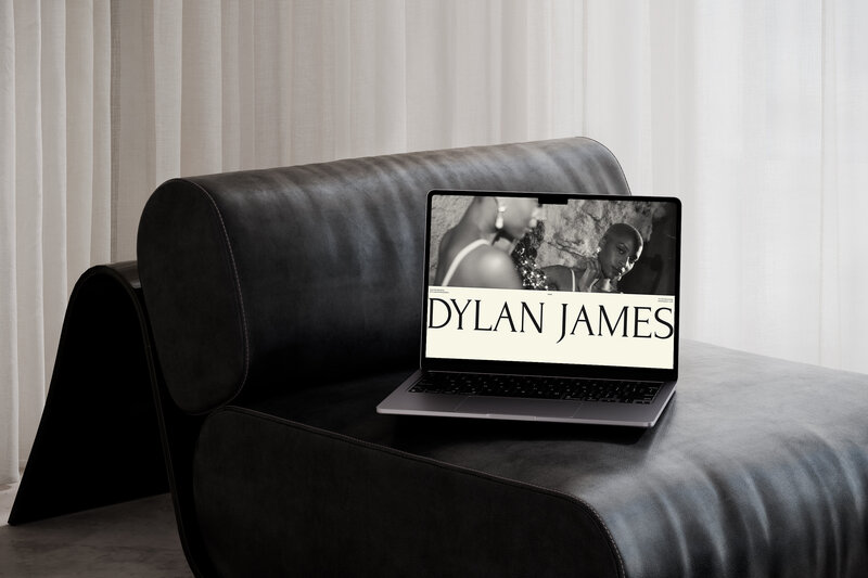 laptop mockup of our new showit website template Sylvie