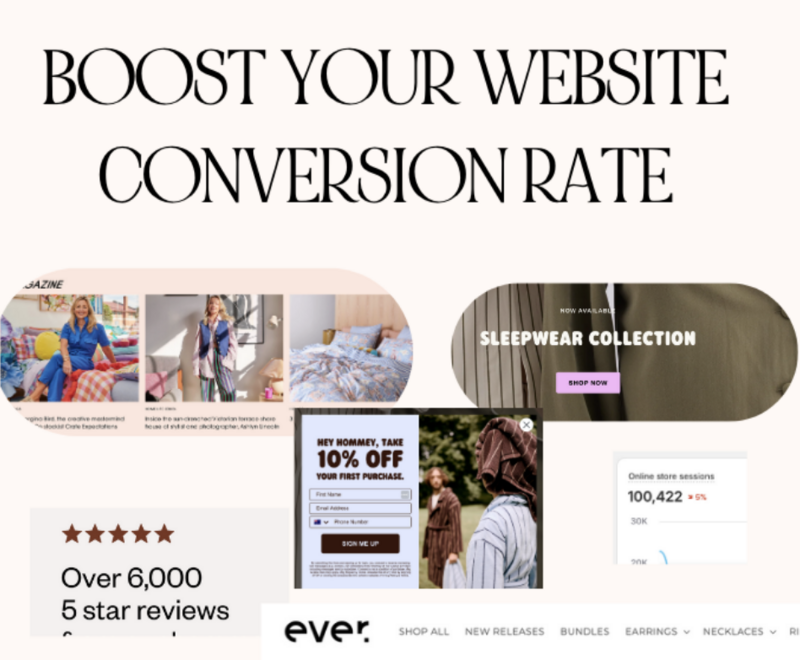 imnage showng laptop and ways to bring new customerrs to your website.