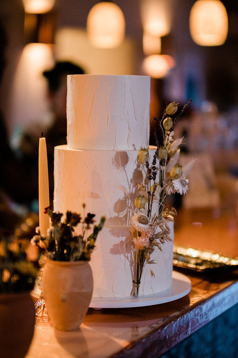 Taos Elopement Cake