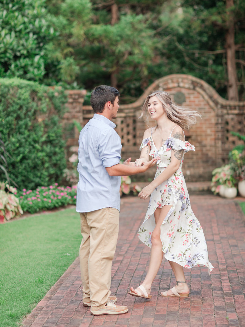 Jennifer B Photography-Sandhills Horticultural Gardens Engagement-Pinehurst NC-Cody and Kayla-2019-0184