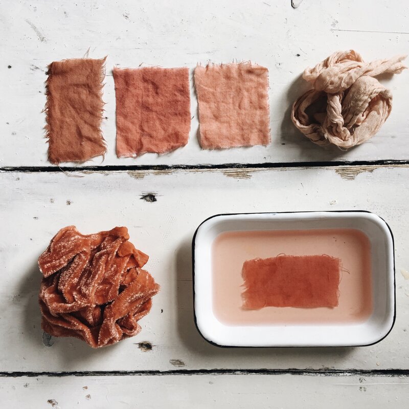 Natural dyeing