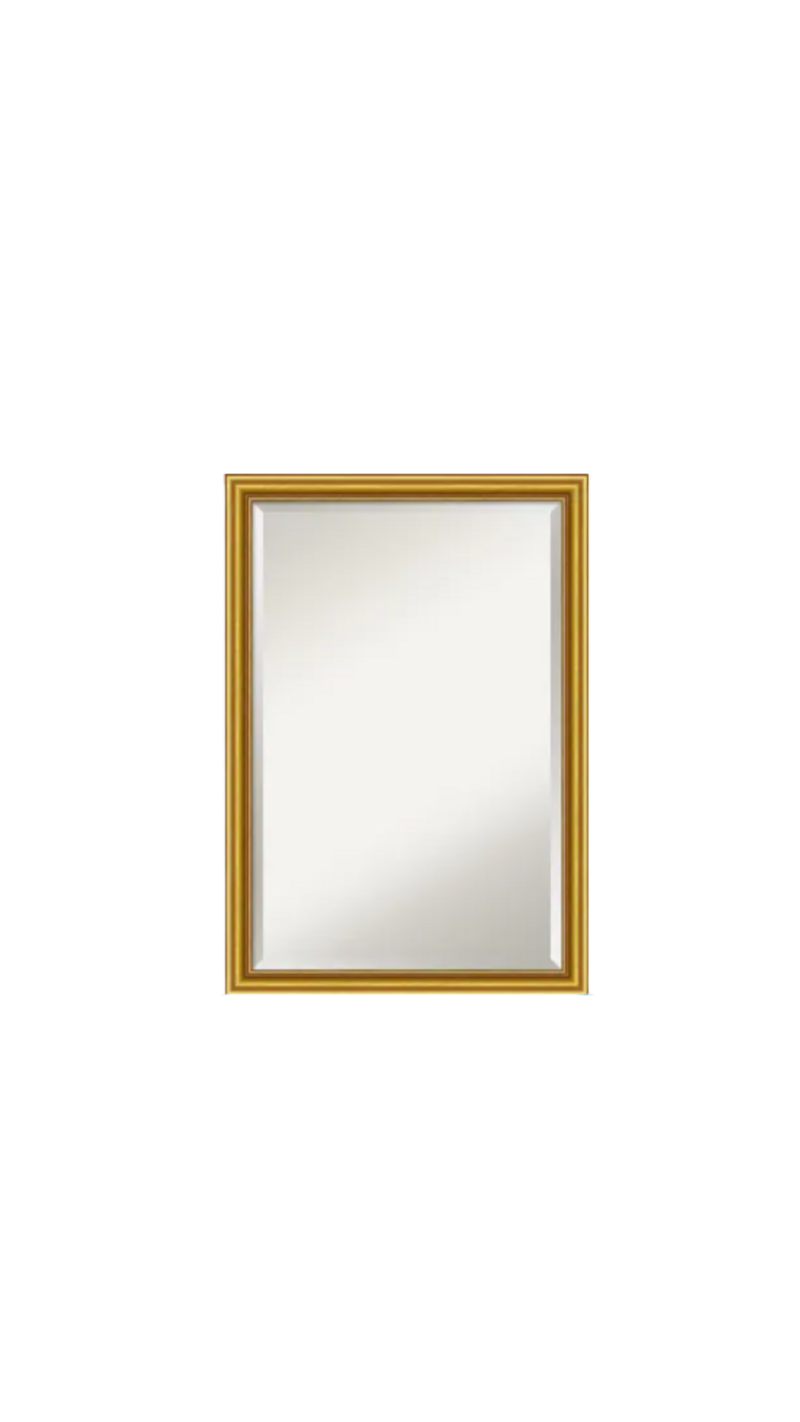 mirror-extra large gold