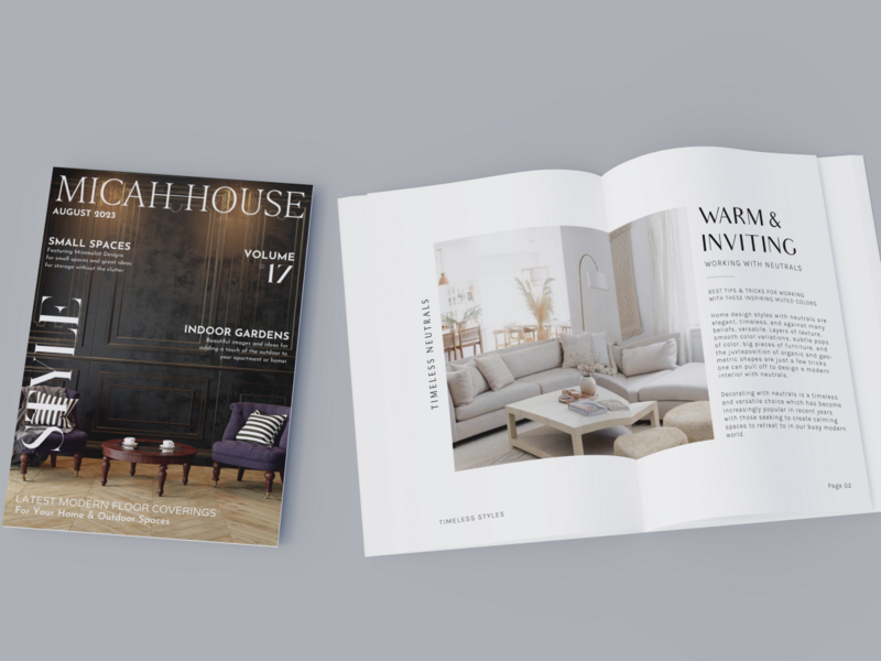 Micah House Magazine Image