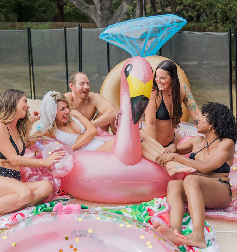 Bachelorette.Party.Austin.Texas.Pool.Flamingo.Photographer.10