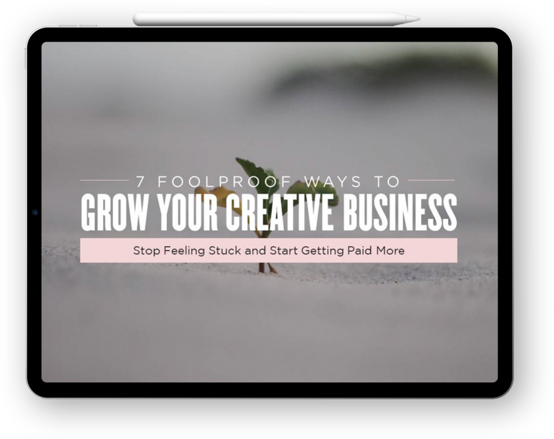 7 Foolproof Ways to Grow Your Creative Business Mockup