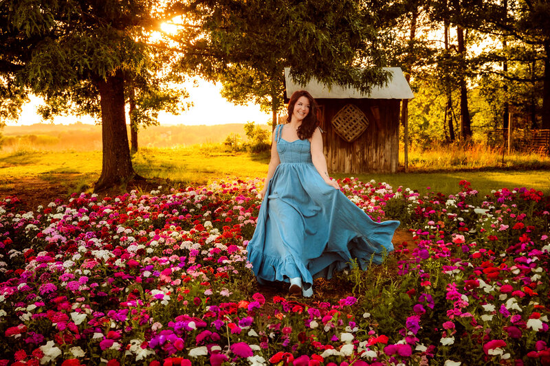 Photos of bride in gown in Monroe NC