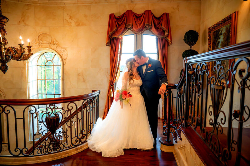 Photos of bride in gown in Monroe NC