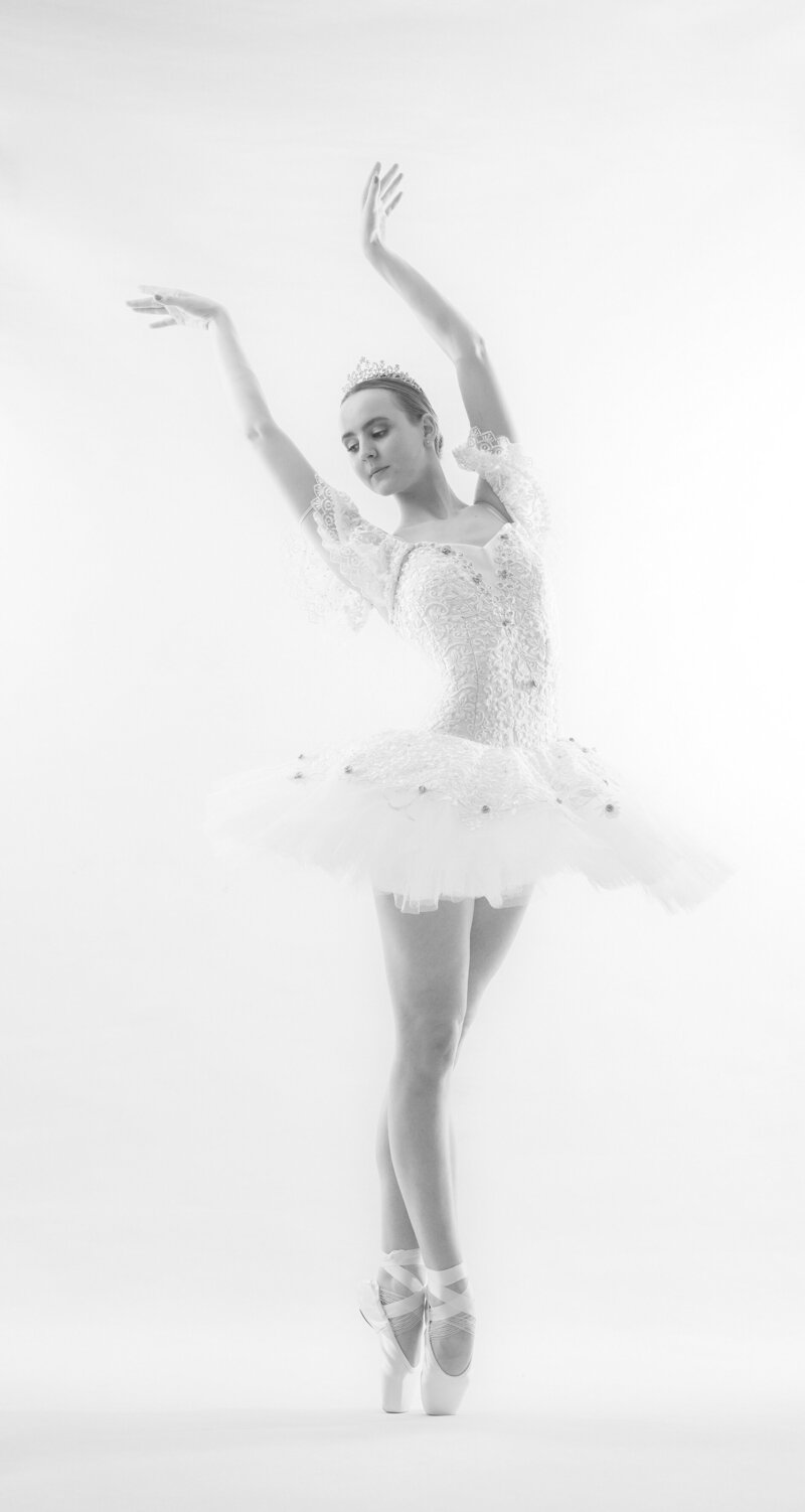 Nydelige bilder av ballettdanser Resvik Foto Grimstad