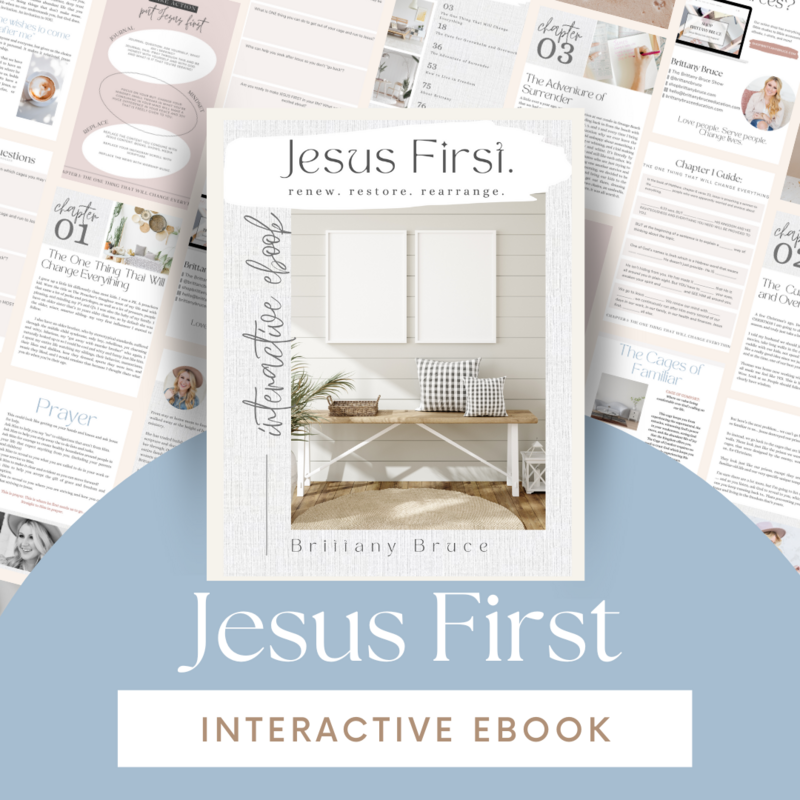 Jesus First ebook mockup