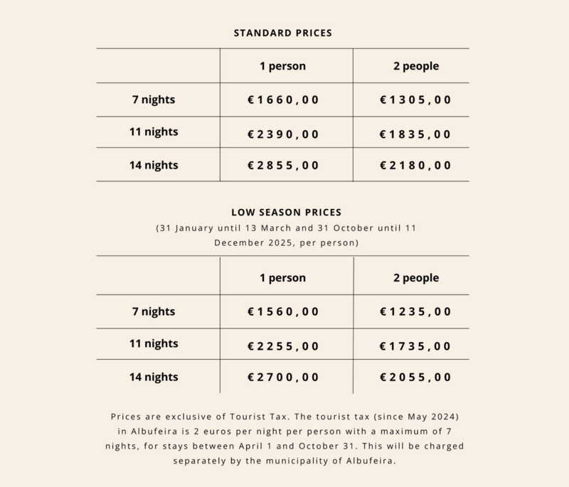 Prices Mimosa 2025