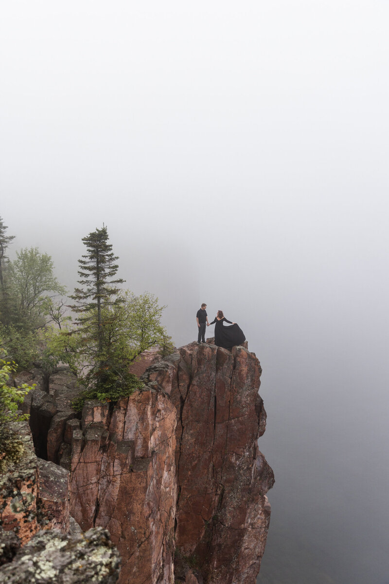 Nico+Brianna - Palisade Head Sunrise Engagement Session- MN-25