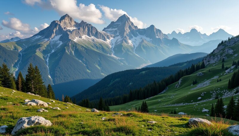 Gorgeous Mountain & Nature Scene 