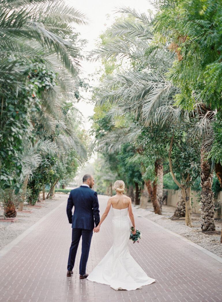 Fine Art Film Wedding Photographer Vicki Grafton Photography Destiantion Dubai Luxury Villa Desert Palm3
