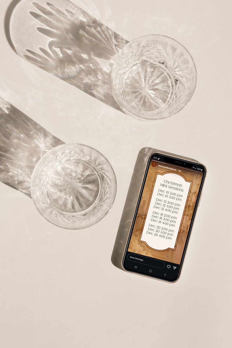 Amanda Albert Phone Mockup