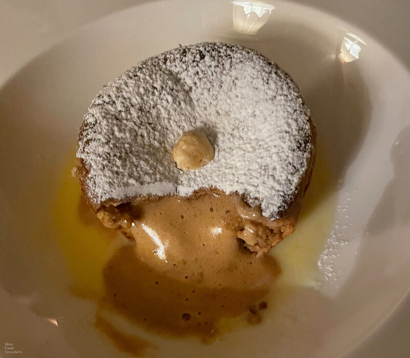 Dessert at Volli Ristorante in Asti, Italy