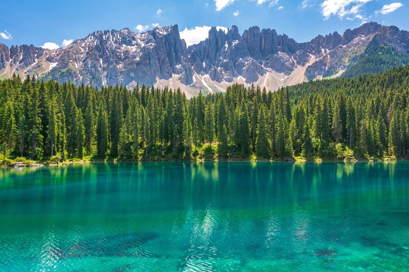 Lago di Carezza Dolomites Italy