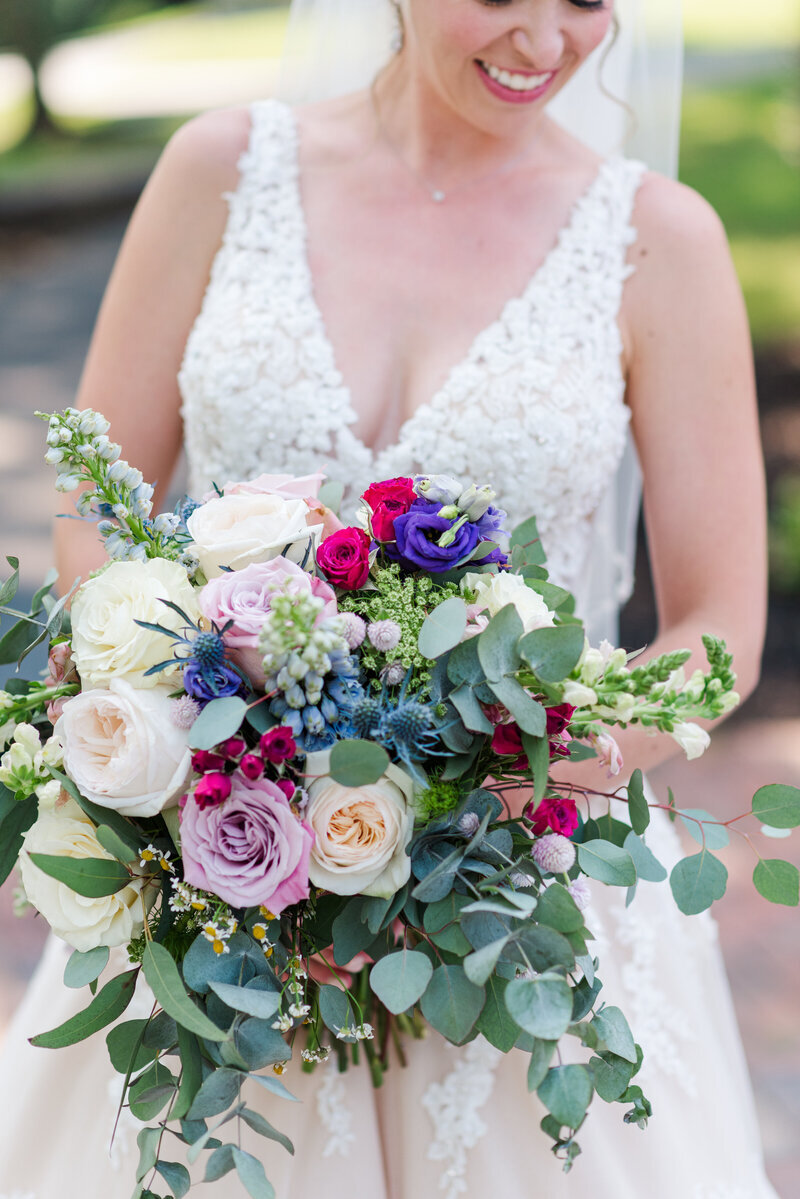 wedding bouquet picture by Berks County photographer Meghan Luckenbill