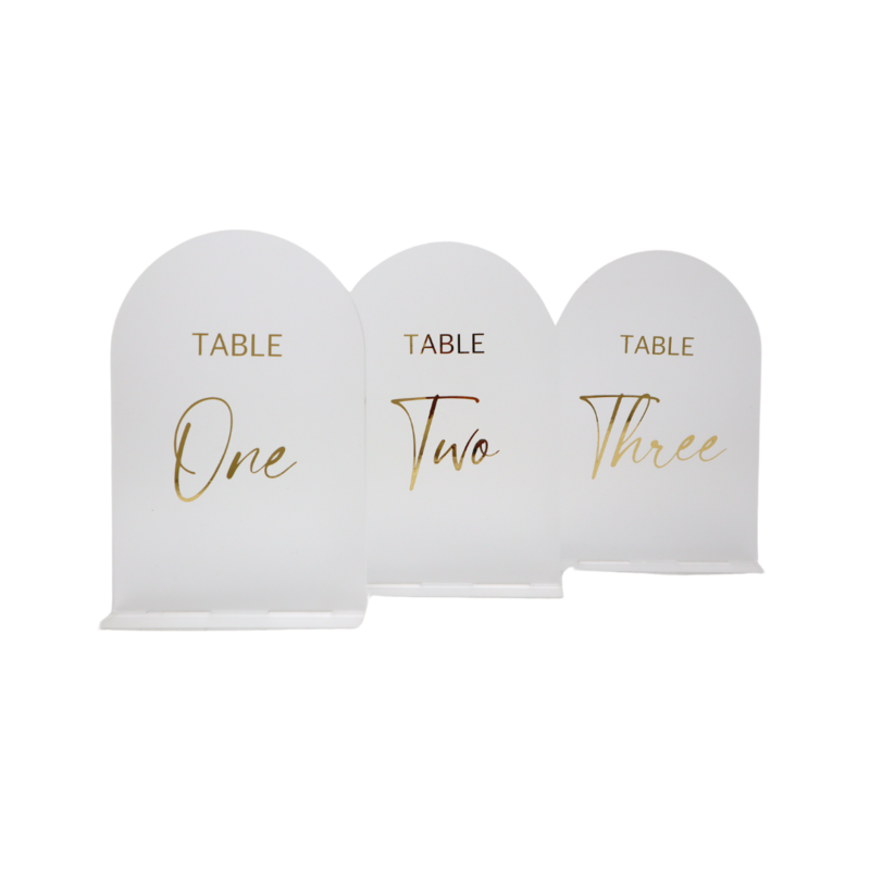 AVERY Table Numbers