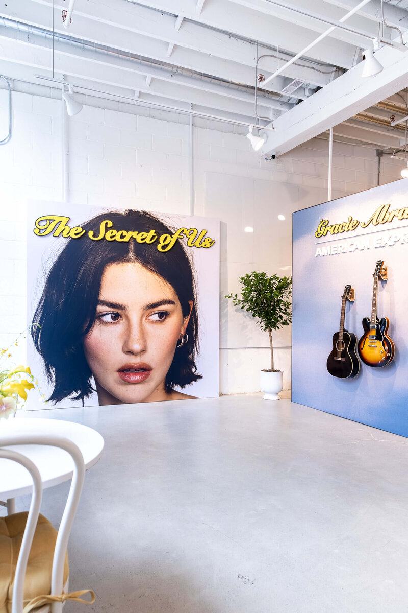 Ed Sheeran Popup in Dallas Event Design