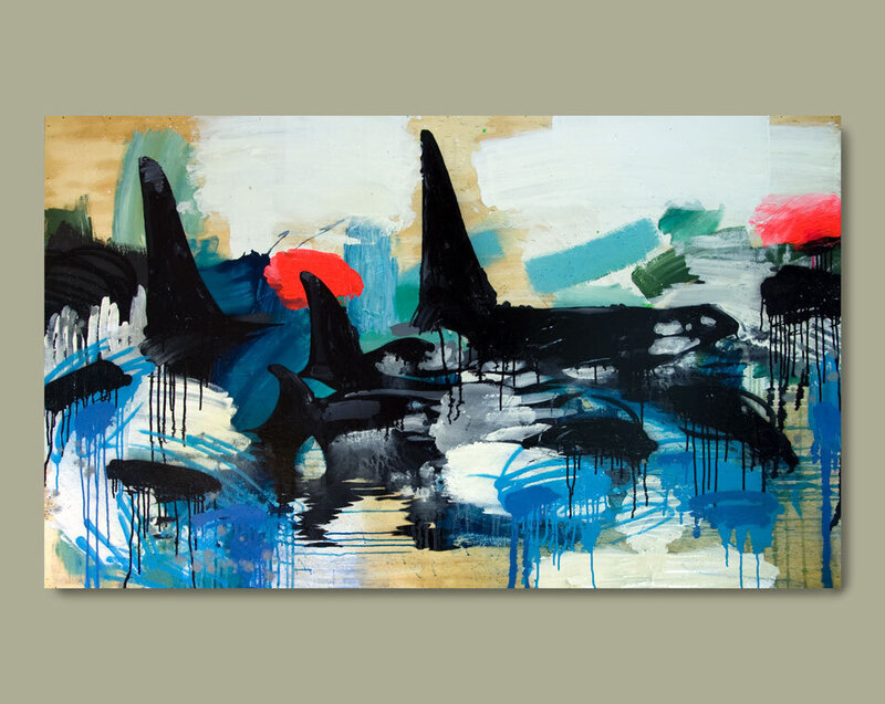Brent Ray Fraser HI Whistler Hostel Art 2010 - 03