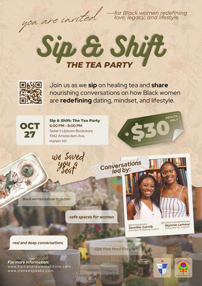 Sip & Share: A Talk on Dating, Worth & Healing 