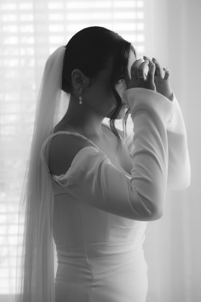 classic bridal hairstyle