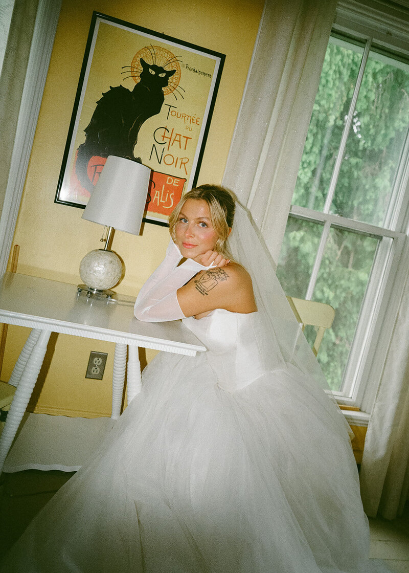Vintage wedding. Charleston film wedding photographer